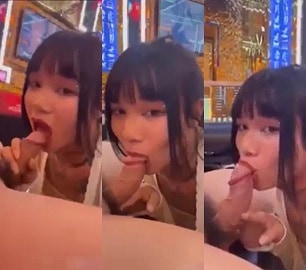 Gái xinh Bắc Ninh bú cặc mấy anh già trong quán karaoke